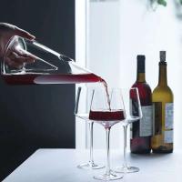 Botella de vino tinto de vidrio monoborosilicato, cascada rápida, separador piramidal, decantador de whisky, herramienta basculante - details 11