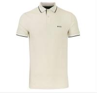 BOSS Polo ajustado de algodón elástico Camiseta de verano - details 2