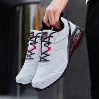zapatos de senderismo de malla para hombre, calzado de Trekking al aire libre, turismo, Camping, deportes, caza, a la moda, nuevos diseñadores - details 12