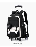 Mochila escolar con ruedas desmontables para niña de primaria, mochila con ruedas grande para secundaria, artículos de regreso a la escuela - details 31