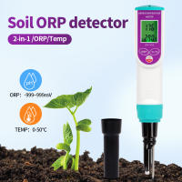 Medidor de temperatura ORP 2 en 1, Analizador de suelo con potencial de reducción de oxidación, plantación en maceta de flores y plantas, 999-999mV - details 0