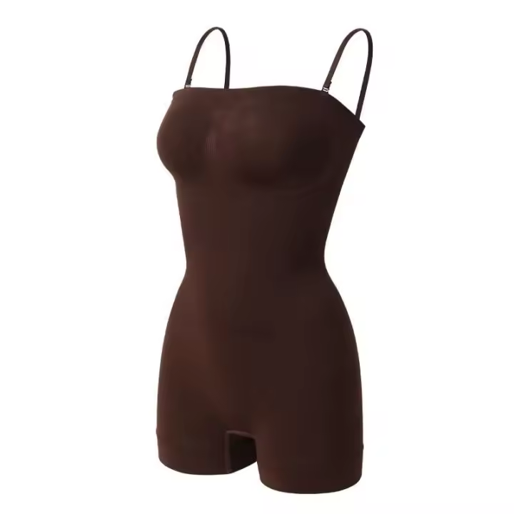 Levantamiento de cadera sin tirantes para mujer, máquina Deb de vestir, control abdominal, ropa moldeadora de cuerpo completo - 1