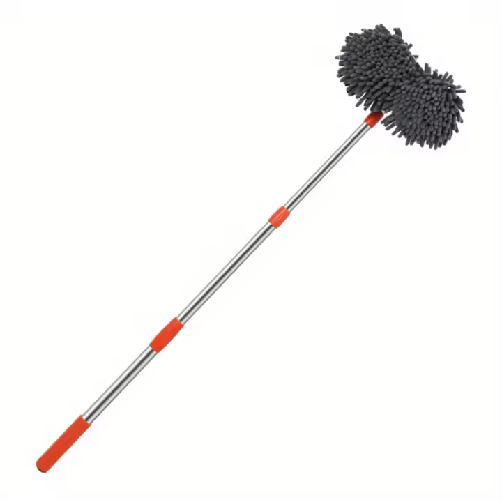 Lo último en kit de limpieza para automóviles, trapeador con cepillo de microfibra, guante, esponja y más: ¡tiene un brillo - 1