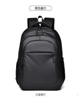 Nueva mochila para hombres, mochila de negocios para hombres de gran capacidad, película de cuero, bolsa de ordenador para viajes al aire libre - details 12
