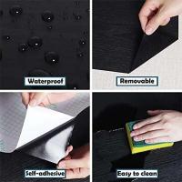 Papel tapiz autoadhesivo de grano de madera blanco puro, vinilo de PVC impermeable para armario, dormitorio, muebles, puerta, pegatina de pared de renovación - details 13