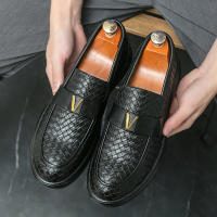 Zapatos Formales para Hombres Hechos a Mano Suela Gruesa PU Aumento de Altura - details 11