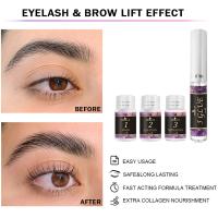 Kit de levantamiento de pestañas, maquillaje de ojos, combinación de tinte de cejas, potenciador de pestañas - details 5