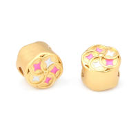 Pulseras de Brass Dorado Mate 4PCS Grande Agujero Abalorios para Hacer Joyas DIY - details 123