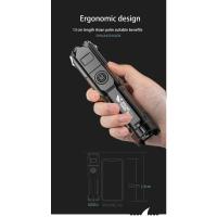 Linterna LED Recargable USB Impermeable, Zoom para Pesca y Caza, Luz Blanca de 800lm o Más, Material de Aluminio, Hecha en China - details 11