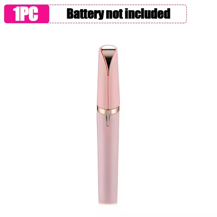 Recortador eléctrico de cejas para mujer, afeitadora portátil, Mini removedor de pelo, moldeador de cejas, máquina de afeitar co - 1