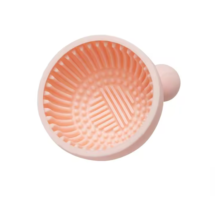 Limpiador de Cepillos de Maquillaje Portátil Escoba de Silicona para Limpieza Profunda de Cepillos de Belleza - 1