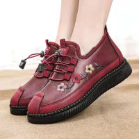 Botas de nieve para el hogar para mujer, zapatos de invierno adecuados para caminar y comprar - details 5