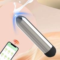 Potente vibrador tipo bala con aplicación Bluetooth, masajeador de estimulación del punto G del clítoris, Mini estimulador Anal de vagina, juguete sexual para mujeres - details 4