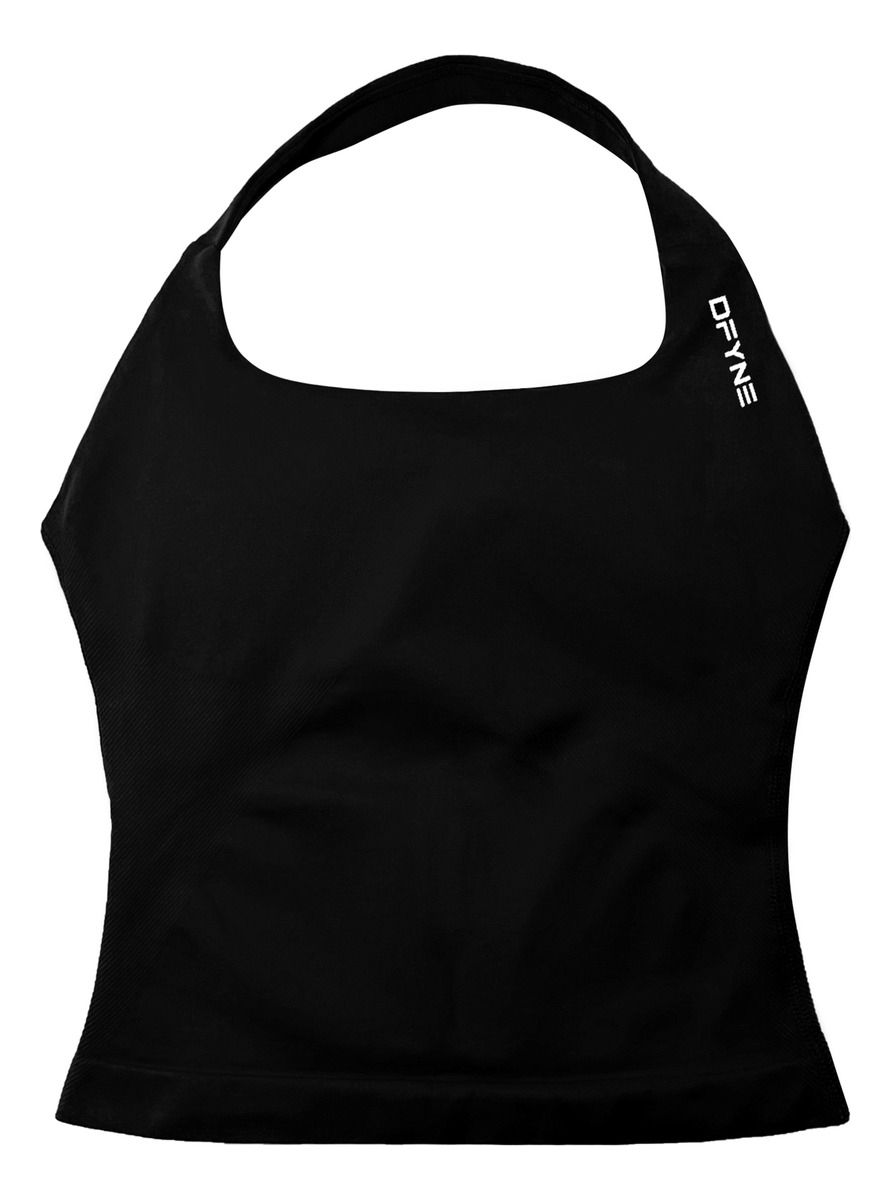 Top Deportivo Dfyne Impact para Mujer, Sin Costuras, Estilo Longline, con Tirantes