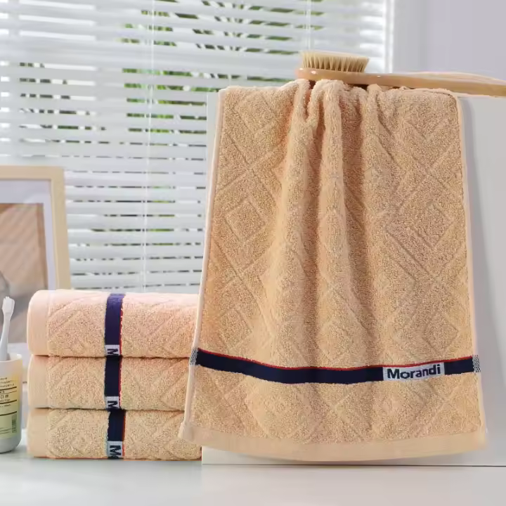Toalla de Cara de Algodón Suave para Otoño Absorbente Rápida Ideal para Deportes - 1