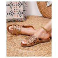2025 Sandalias planas transpirables con diamantes de imitación - Zapatos de verano cómodos y bohemios para mujer para la playa, fiestas y uso diario, elegante moda primavera-verano - details 20