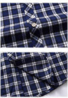 Camisa de Verano Casual para Hombres Cuello Cuadrado, Camisa de Oficina con Estilo, Moda de Piso, Talla 7XL - details 17
