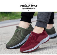 NOVEDAD DE VERANO 2023, zapatos deportivos informales para caminar para parejas de mediana edad y mayores, cómodos y transpirables para hombres - details 11