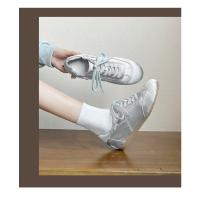 Zapatos de entrenamiento alemanes de satén estilo ballet, nuevos zapatos casuales versátiles de moda de diseñador de nicho. - details 16