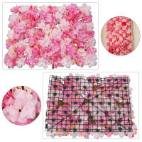 Ramo de flores artificiales para decoración del hogar, Panel de hortensia para pared, fiesta de boda, 6 piezas - details 4