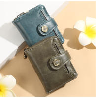 Cartera para Mujer, PU, pequeño y Compacto Monederos para Mujer con protección RFID, regalos originales para mujer - details 5