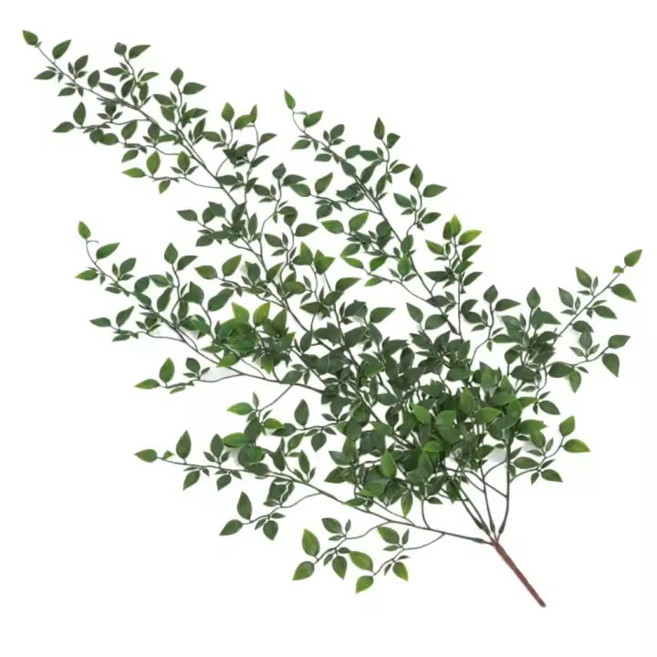Accesorios de bricolaje para decoración del hogar, guirnalda colgante de pared, plantas realistas, guirnalda de vid, hojas de Mandala Artificial - 1