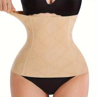 Faja reductora de cintura, envoltura de abdomen, cinturón reductor de control de abdomen, ropa interior y moldeadora para mujer - details 0