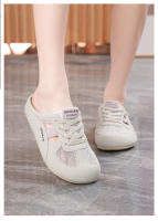 Bolsa retro cabeza media zapatillas mujer desgaste exterior, verano nuevo versátil perezoso un pedal sandalias marea. - details 15