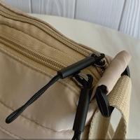 Bolso cuadrado portátil de estilo coreano para mensajes, bolso cruzado de nailon de Color sólido informal, bolso de hombro deportivo de gran capacidad para exteriores - details 7