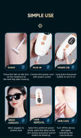 Depiladora IPL para hombres y mujeres, recortadora de Bikini, removedor de vello láser portátil permanente, indolora, utilizada en el hogar y los viajes, 999900 Flashes - details 9