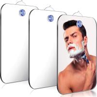 Espejo Acrílico de Piezas con Ventosa para Hombres y Mujeres Accesorios de Baño Portátiles para Afeitado, Maquillaje Bienes Normales - details 0
