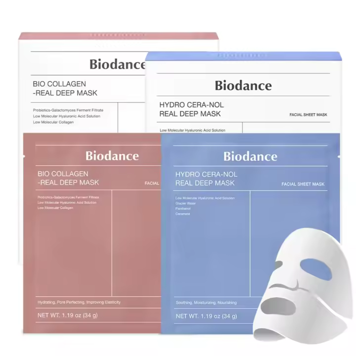 BIODANCE Duo: Mascarilla Profunda Real Bio-Collagen & Hydro Cera-nol - 1