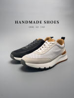 Zapatos hechos a mano de cuero genuino de moda auténtica de cuero de vaca transpirable zapatos de hombre - details 39