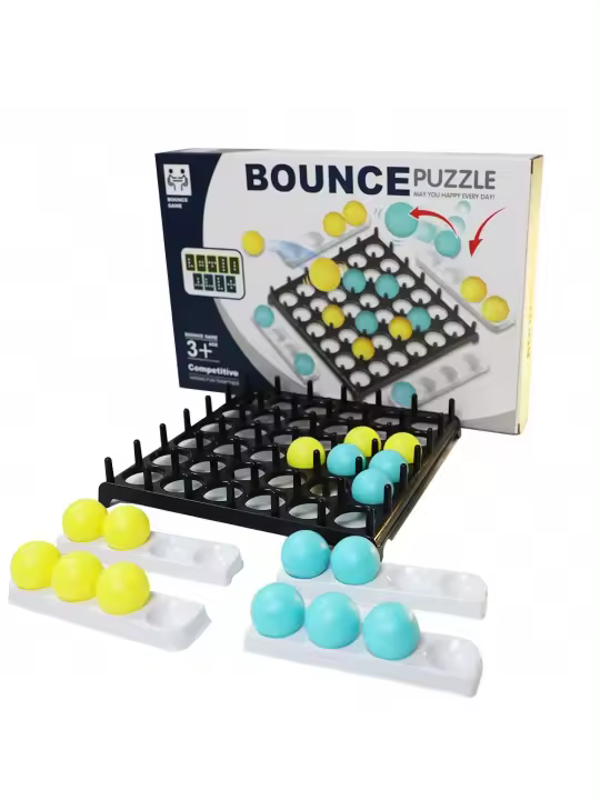 Juego de Pelota de rebote, juegos de mesa de fiesta familiar, saltar, conectar, Gam - 1