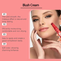 Rubor facial monocromático de cereza con flash, crema de color natural - details 4