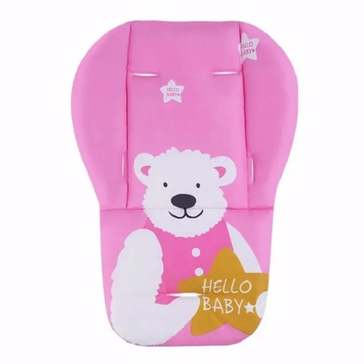 Cojín Universal para cochecito, colchón grueso, silla alta, alfombrilla para cochecito de niños, alfombrilla de algodón, alfombrilla con forro, accesorios para cochecito - 1