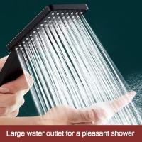 Cabezal de ducha ajustable multifunción, rociador de mano de alta presión, rociador de ahorro de agua, accesorios de baño - details 2