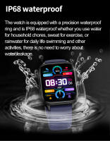 Reloj inteligente ET570, dispositivo con detección de frecuencia cardíaca, Bluetooth, llamada, función SOS, entrenamiento respiratorio, HD, novedad de 2024 - details 23