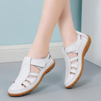 Sandalias Retro Nuevas 2025 Suela Suave Madre Velcro Zapatos Casuales para Mujer - details 12