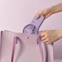 Mini ventilador portátil de mano, 3 engranajes, gancho para montañismo, pequeño ventilador eléctrico, ventilador de escritorio recargable de bajo ruido - details 7