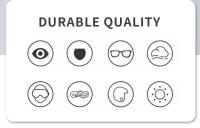 Gafas de Sol Polarizadas, Protección UV400, Montura Ligera y Flexible, Diseño Moderno Unisex para Conducir, Pescar - details 1