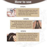 Dense para prevenir la caída, fijar y reparar el spray para el cuidado del cabello denso, fuerte y grueso - details 3