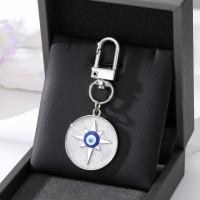 Llavero delicado de resina con forma de estrella y ojo de demonio, colgante de aleación con goteo de aceite, colgante de ojo azul turco, colgantes para bolso, estilo popular, regalos para el Día del Padre - details 7