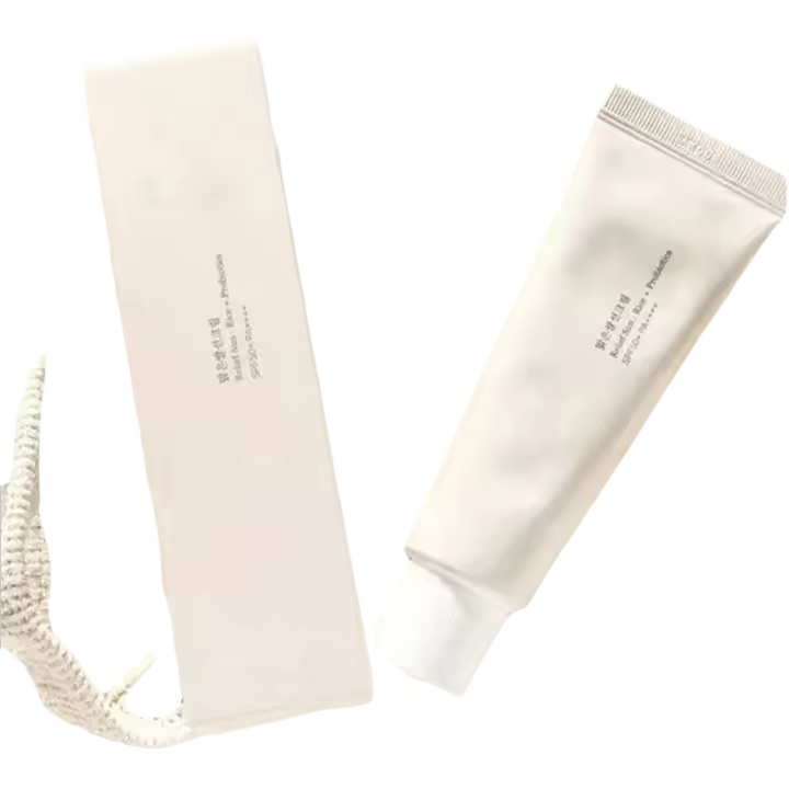 Crema Blanqueadora de Piel con Probióticos de Arroz Coreano SPF50+ Bloqueador Solar Facial - 1