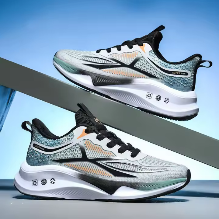 Zapatillas de Moda para Hombres Primavera-Verano 2025 Transpirables, Sin Olores, Ligeras, Antideslizantes, Absorbentes de Choques Plataforma - 1