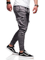 Pantalones largos deportivos informales con cordón tridimensional, ajuste holgado y cansado, - details 8