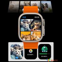 Nuevo HK10 Ultra-3 WF Smartwatch IWO Serie 10 AMOLED 2GB WIFI Brújula Bluetooth Llamada Compatible para Apple Android Teléfono Smartwatch - details 2