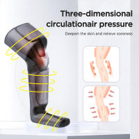 Masajeador eléctrico de piernas y pies, presión de aire, Shiatsu, masaje de pantorrilla, compresión de muslo, promueve la circulación sanguínea, alivia la fatiga muscular - details 3