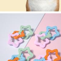 Juguetes para mascotas, dientes roedores, juguetes de TPR, anillo de tracción de estrellas, suministros para perros, juguetes, anillo doble, juego de juguetes auto-hi - details 35