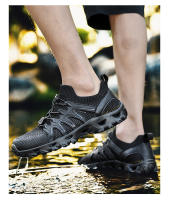 Primavera/novedad de verano, zapatos transpirables para montañismo y senderismo para hombre, calzado deportivo ultraligero para caminar en el agua - details 11